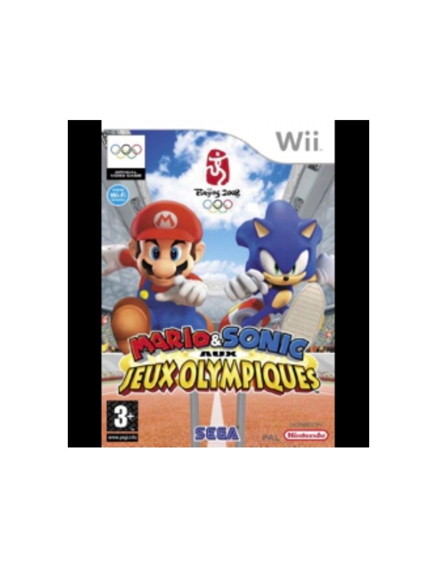 JEU WII MARIO & SONIC AUX JEUX OLYMPIQUES DE BEIJING 2008