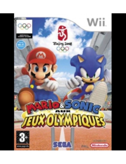 JEU WII MARIO & SONIC AUX JEUX OLYMPIQUES DE BEIJING 2008