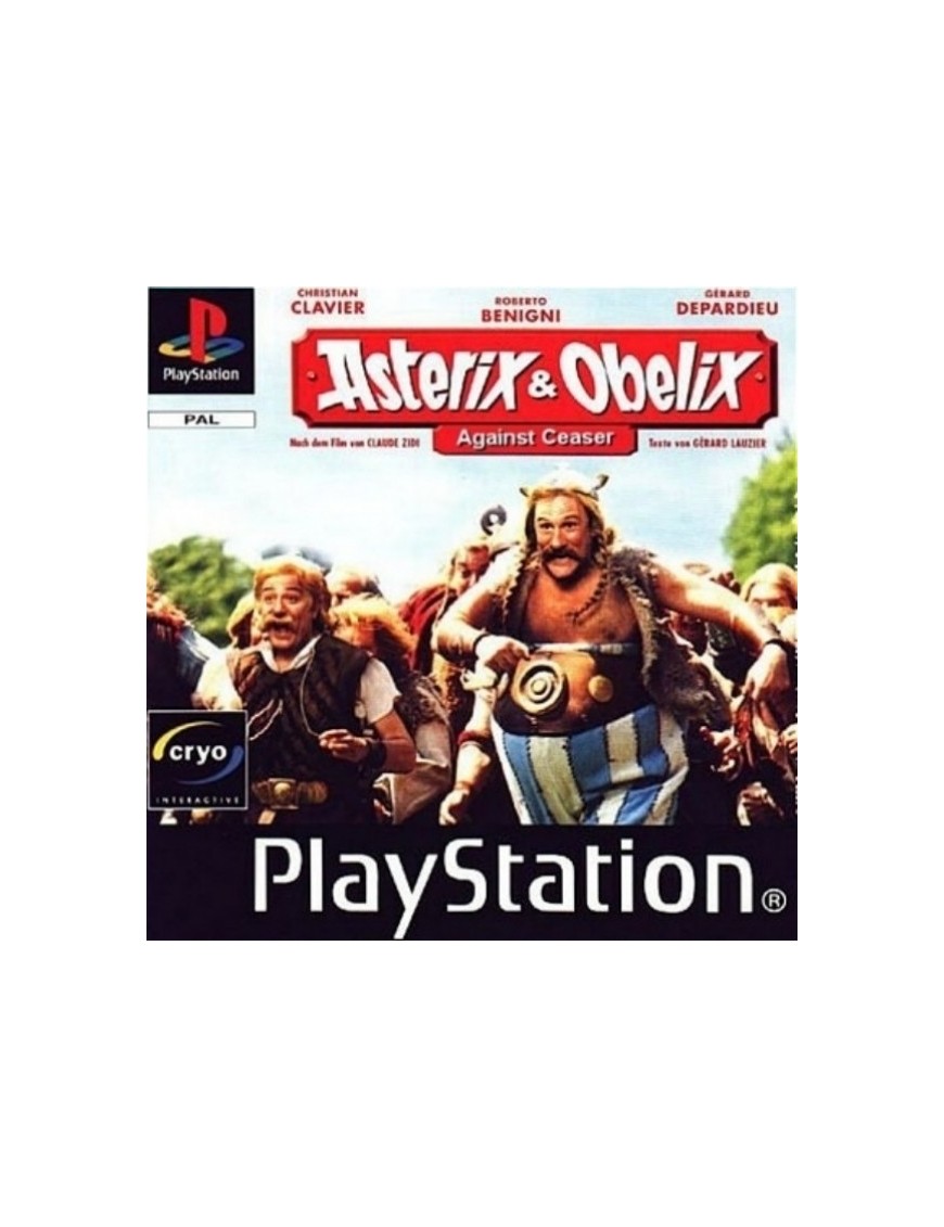 JEU PS1 ASTERIX ET OBELIX CONTRE CESAR