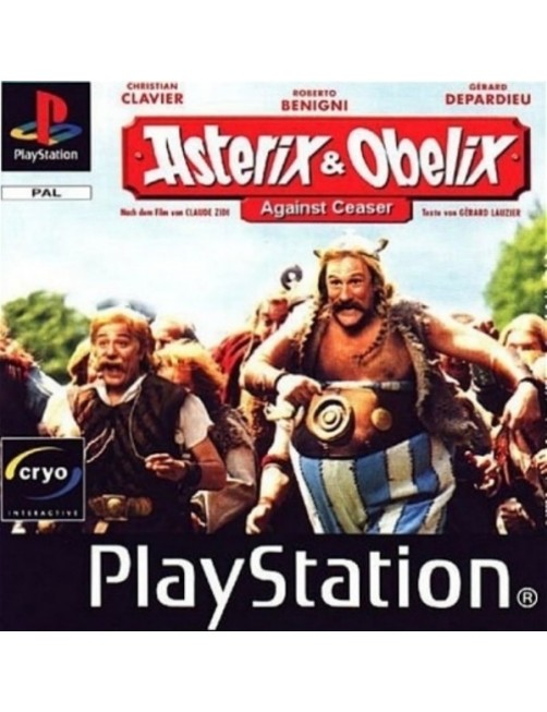 JEU PS1 ASTERIX ET OBELIX CONTRE CESAR