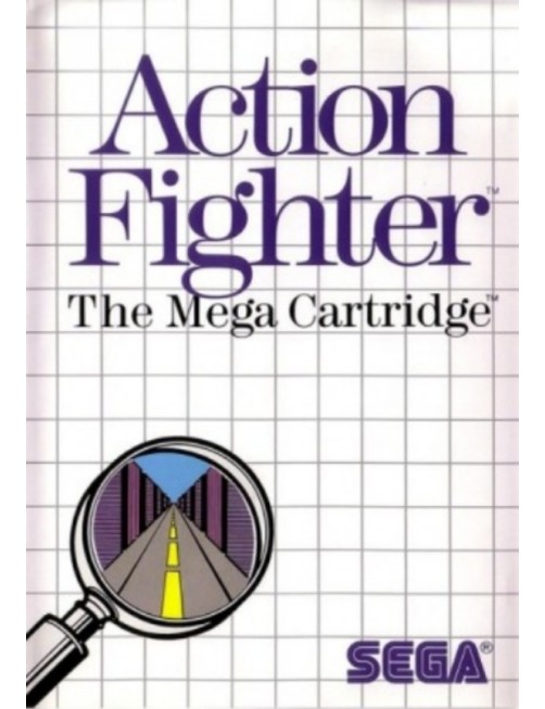 JEU MASTER SYSTEM  ACTION FIGHTER - THE MEGA CARTRIDGE