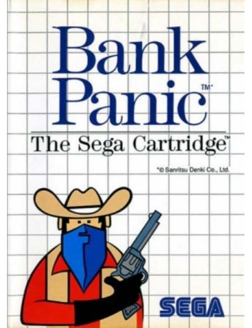 JEU MASTER SYSTEM BANK PANIC - EN BOITE