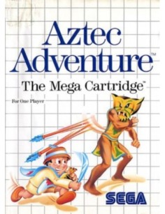 JEU MASTER SYSTEM  AZTEC...
