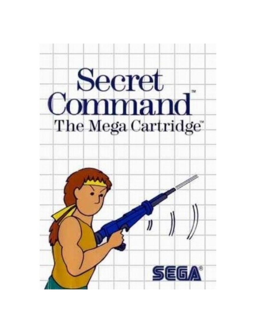 JEU MASTER SYSTEM SECRET COMMAND  - EN BOITE