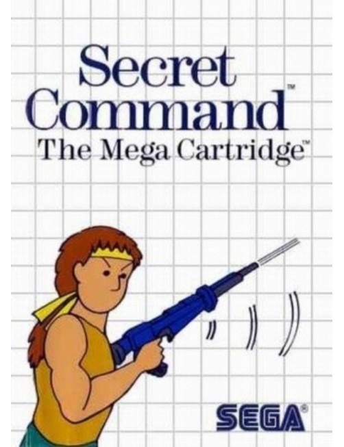JEU MASTER SYSTEM SECRET COMMAND  - EN BOITE