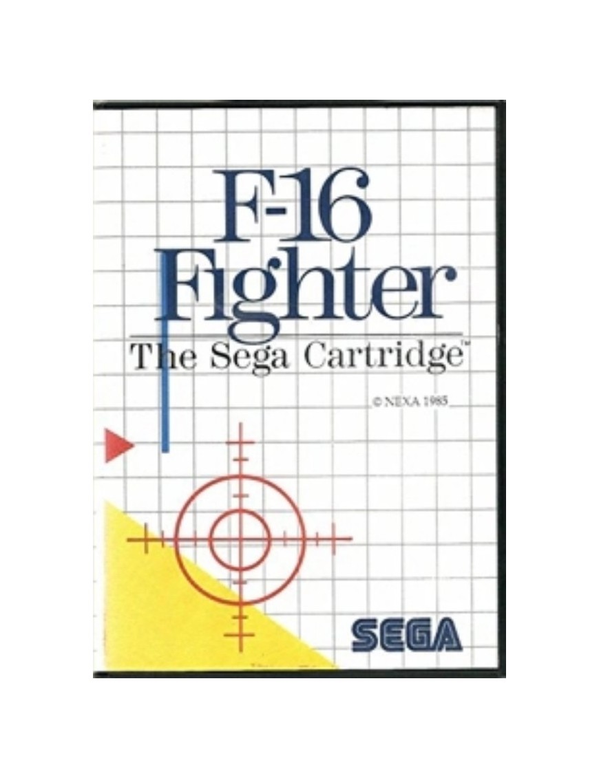JEU MASTER SYSTEM F-16 FIGHTER