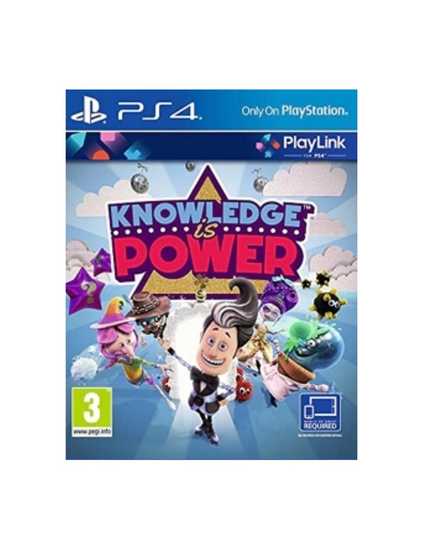 JEU PS4 KNOWLEDGE IS POWER