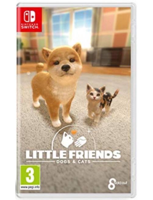 JEU SWITCH LITTLE FRIENDS : DOGS AND CATS - SANS BOITE 