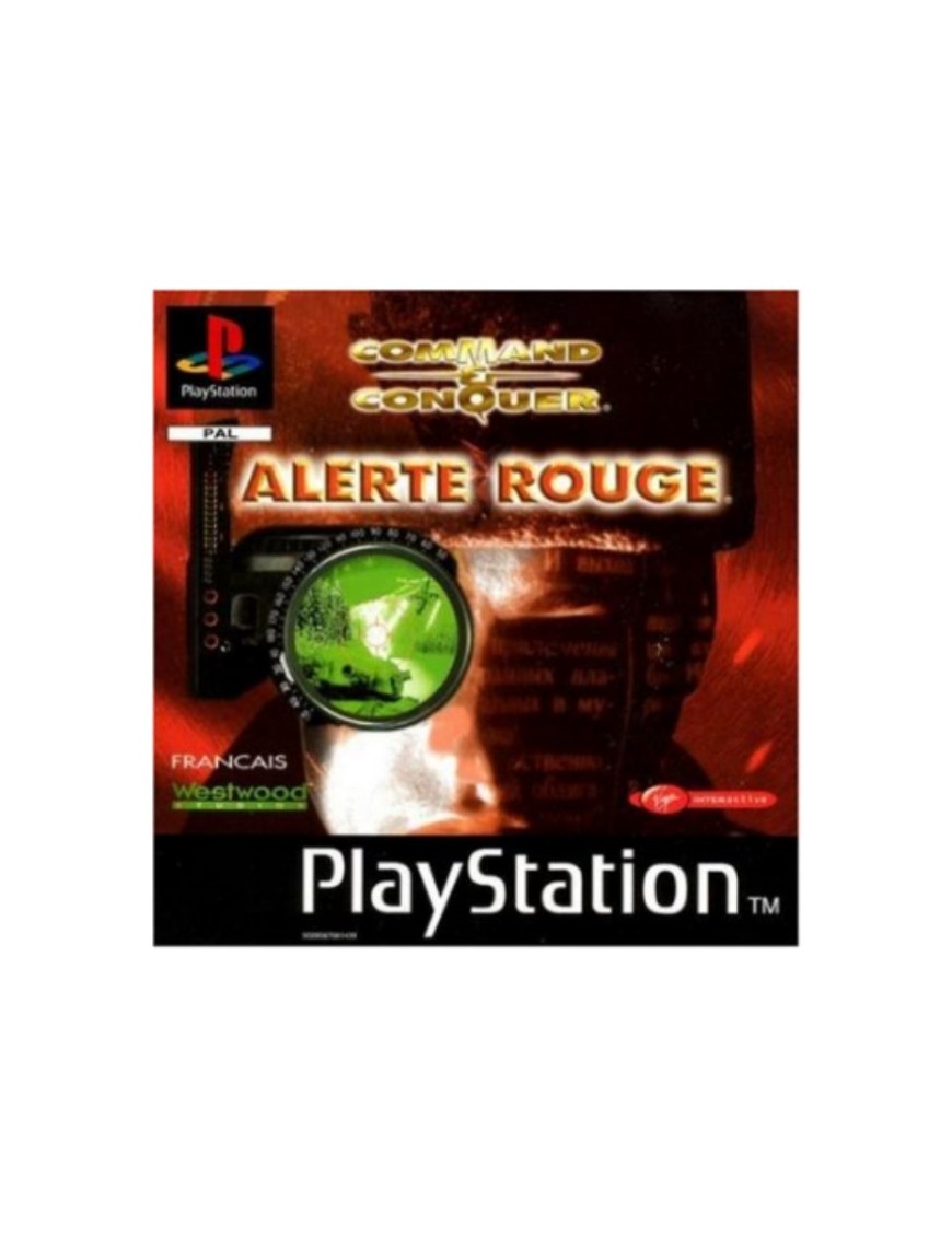 JEU PS1 COMMAND AND CONQUER : ALERTE ROUGE