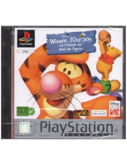 JEU PS1 WINNIE L'OURSON : LA CHASSE AU MIEL DE TIGROU 