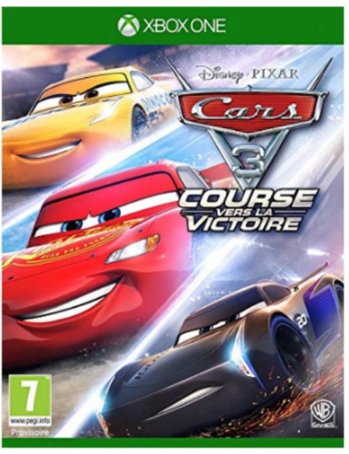 JEU XBOX ONE CARS 3 : COURSE VERS LA VICTOIRE 