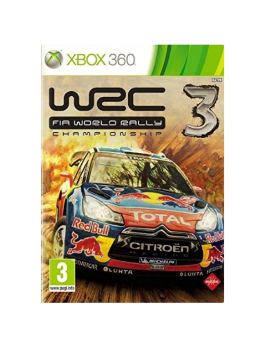JEU XBOX 360 WRC FIA WORLD RALLY CHAMPIONSHIP 3 