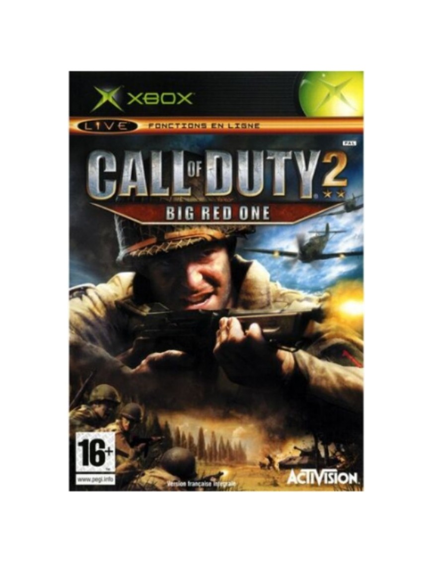 JEU XBOX CALL OF DUTY 2 : BIG RED ONE 