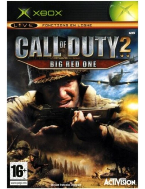 JEU XBOX CALL OF DUTY 2 : BIG RED ONE 