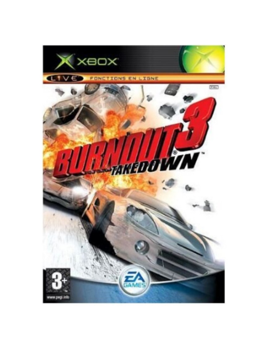 JEU XBOX BURNOUT 3 : TAKEDOWN