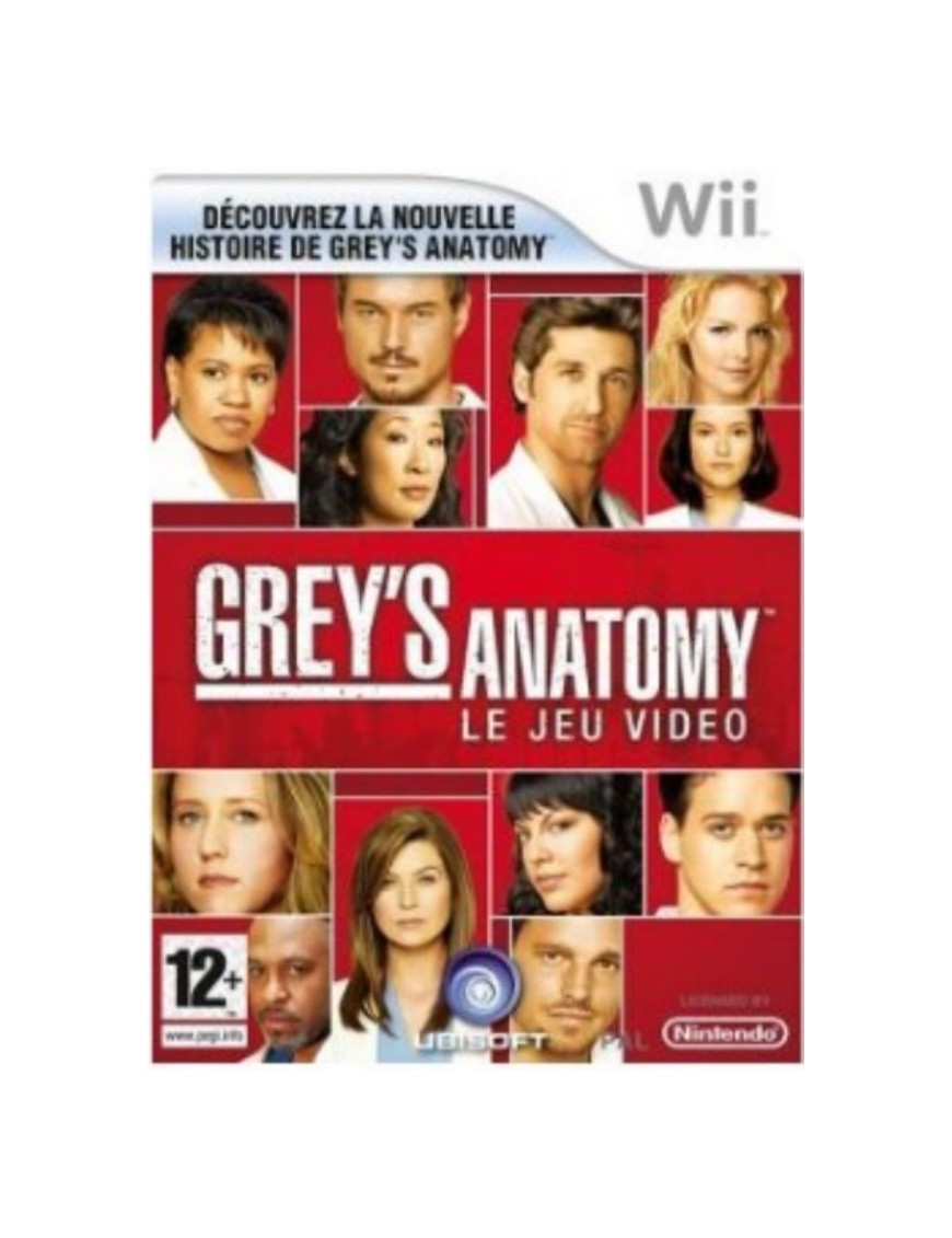 JEU WII GREY'S ANATOMY