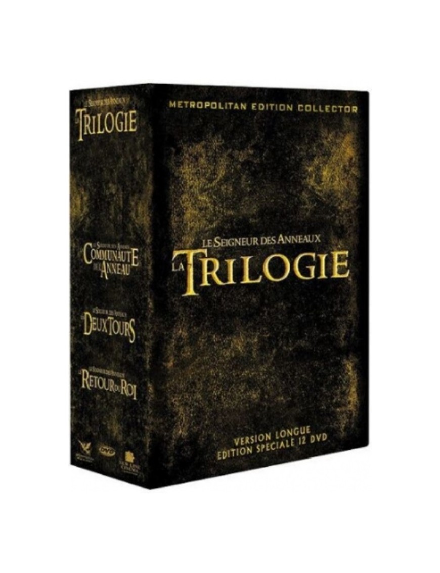 DVD COFFRET LE SEIGNEUR DES ANNEAUX : LA TRILOGIE - VERSION LONGUE