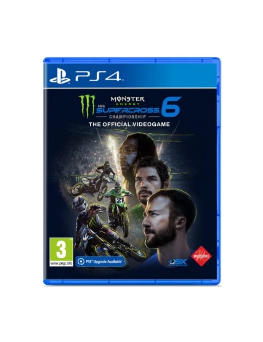 JEU PS4 MONSTER ENERGY : SUPERCROSS 6 