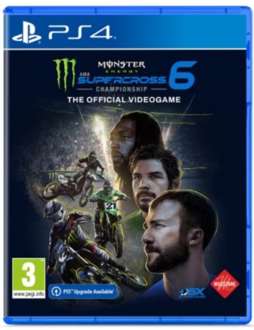 JEU PS4 MONSTER ENERGY : SUPERCROSS 6 