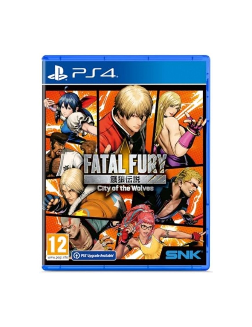 JEU PS4 FATAL FURY : CITY OF THE WOLVES 