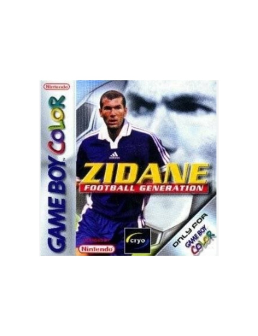 JEU GBC ZIDANE : FOOTBALL GENERATION - EN BOITE