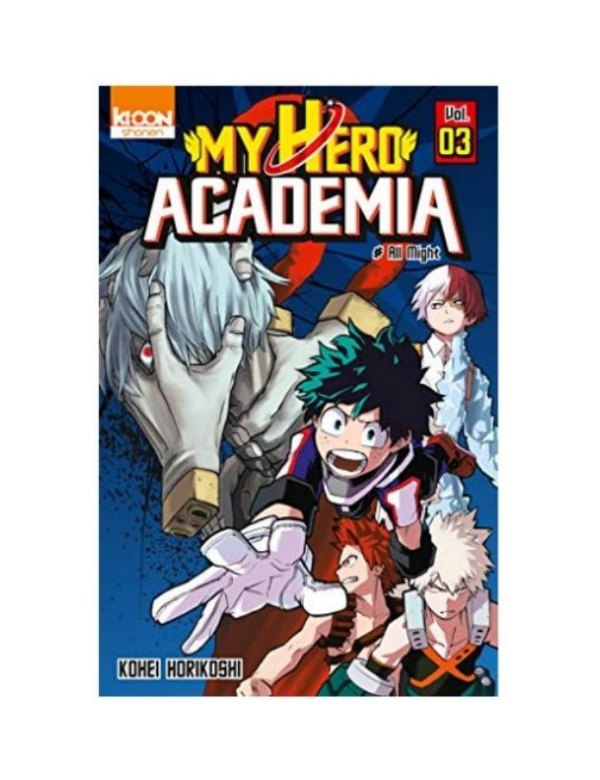 MANGA MY HERO ACADEMIA - TOME 3 - ALL MIGHT