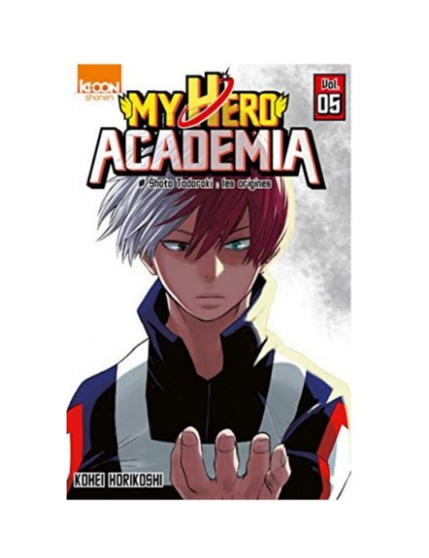 MANGA MY HERO ACADEMIA - TOME 5 - SHOTO TODOROKI: LES ORIGINES