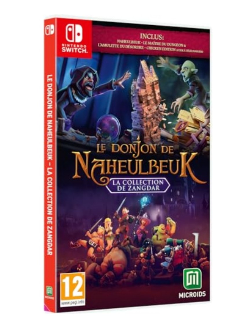 JEU SWITCH LE DONJON DE NAHEULBEUK - LA COLLECTION DE ZANGDAR