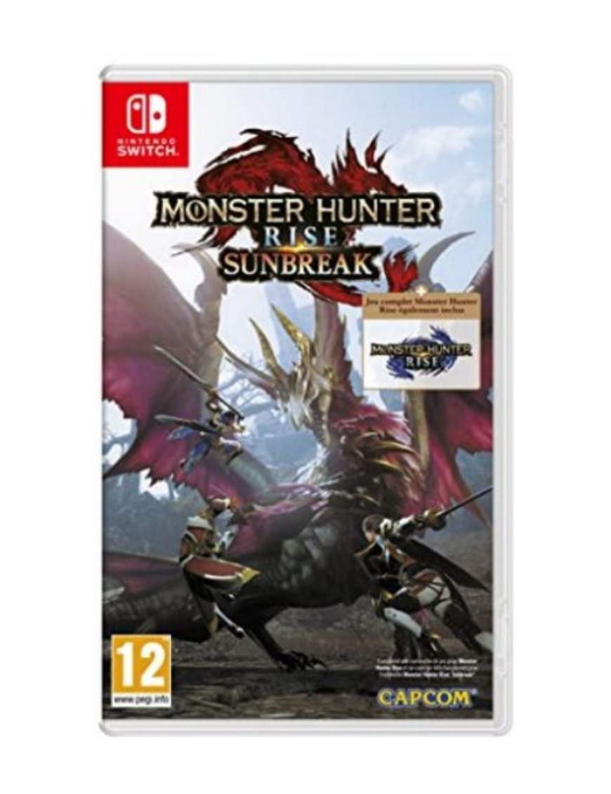 JEU SWITCH MONSTER HUNTER RISE - SUNBREAK