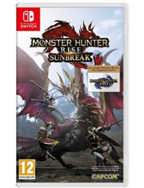 JEU SWITCH MONSTER HUNTER RISE - SUNBREAK