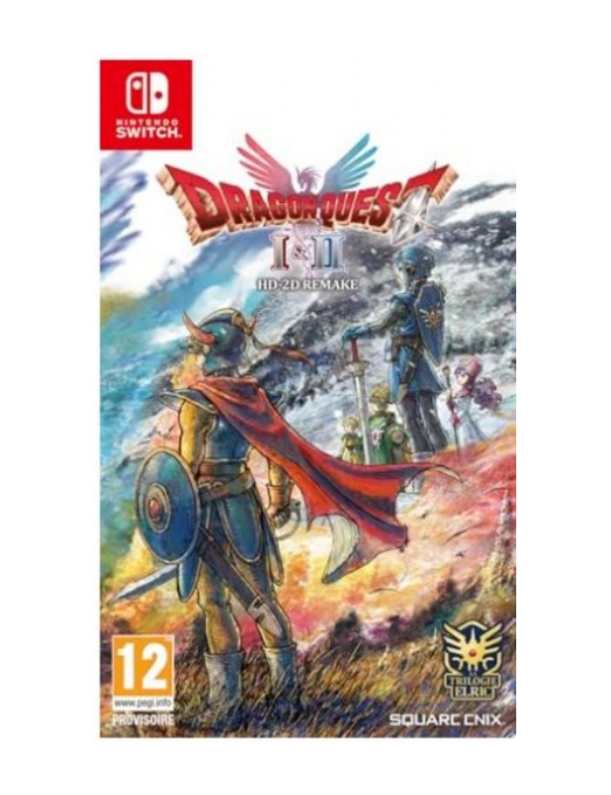 JEU SWITCH DRAGON QUEST I & II HD-2D REMAKE 