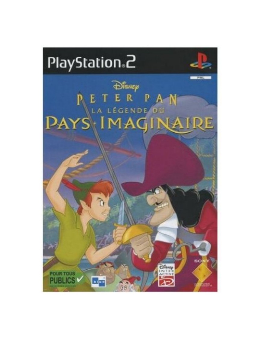 JEU PS2 PETER PAN - LA LEGENDE DU PAYS IMAGINAIRE
