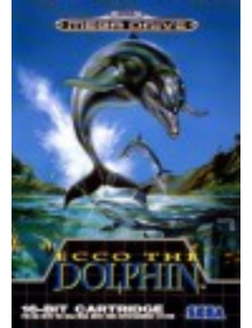 JEU MEGA DRIVE ECCO THE DOLPHIN (SANS BOITE)