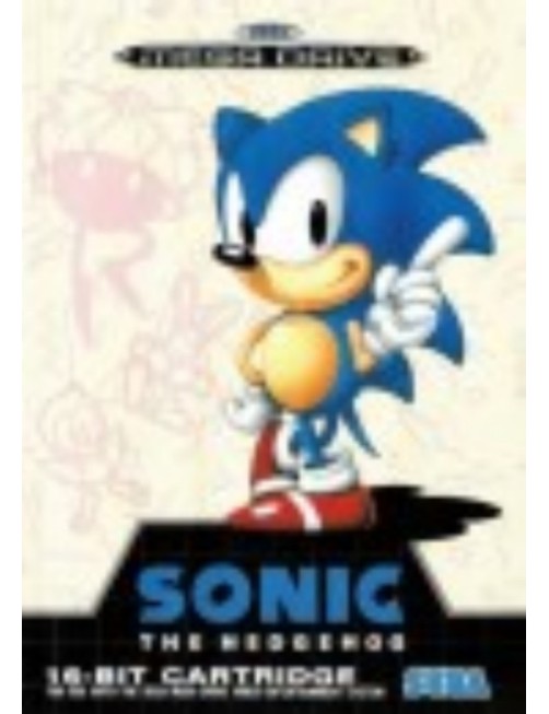 JEU MEGA DRIVE SONIC THE HEDGEHOG (EN BOITE)