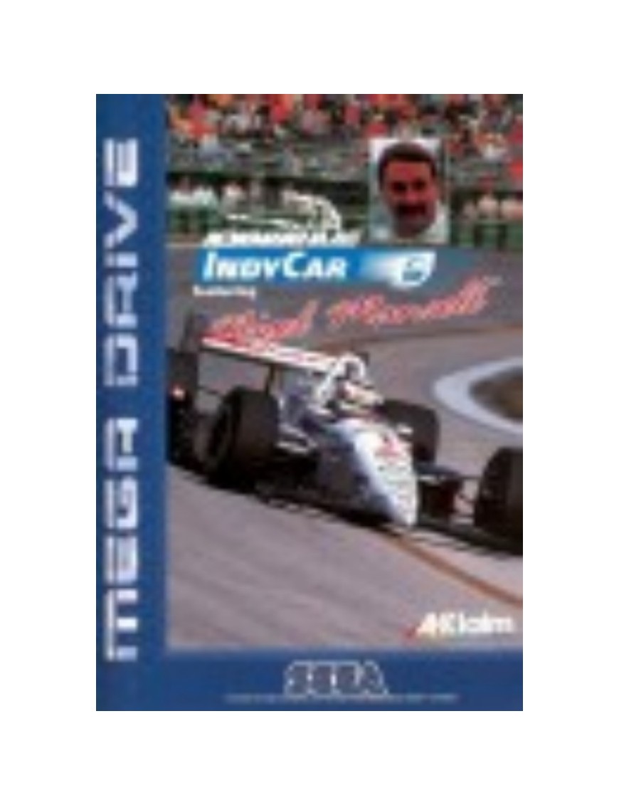 JEU MEGA DRIVE NEWMANHAAD INDYCAR FEATURING - NIGEL MANSELL 