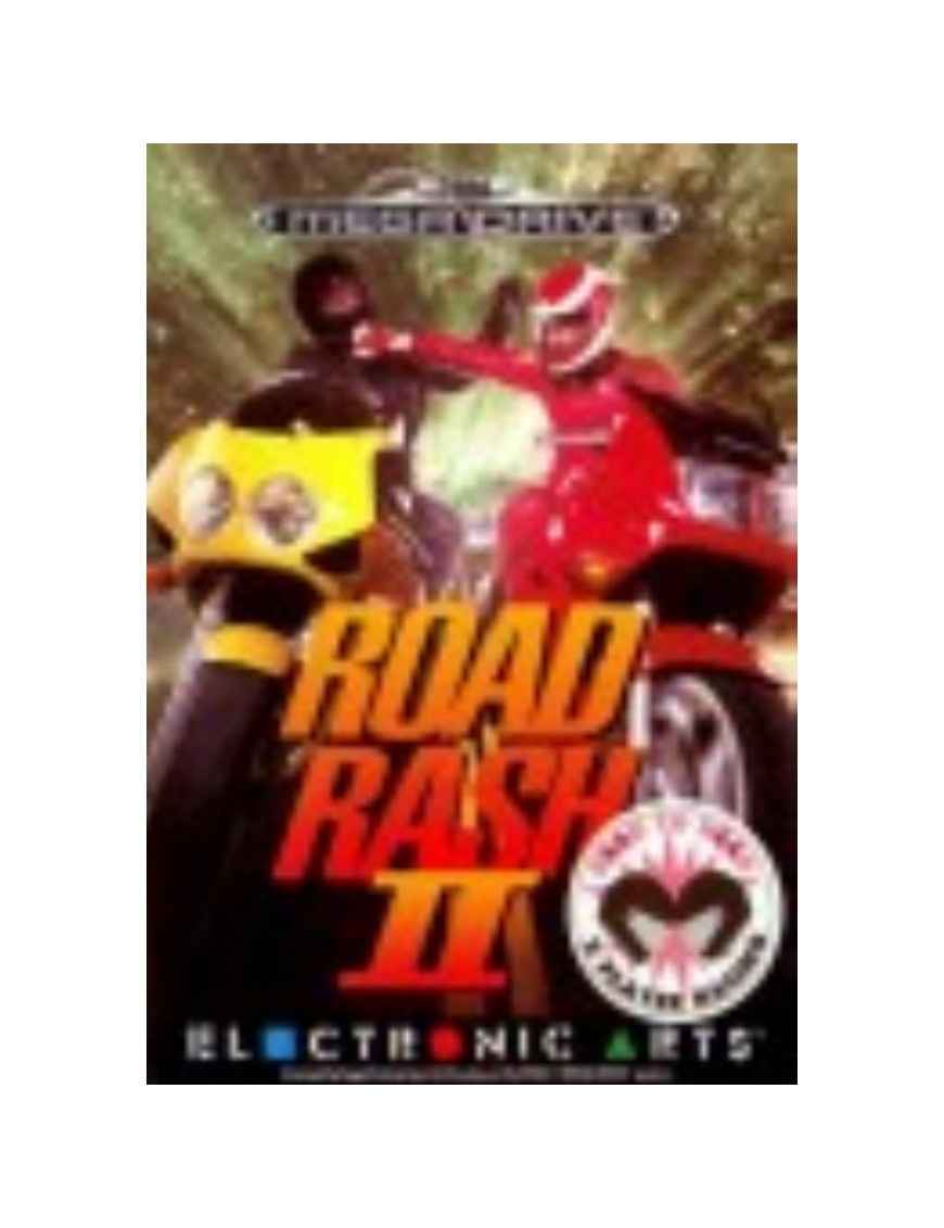 JEU MEGA DRIVE ROAD RASH II