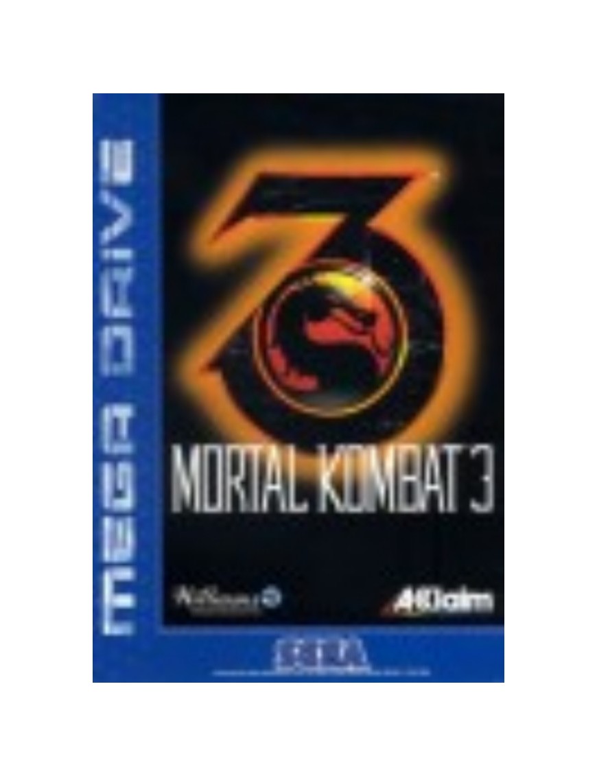 JEU MEGA DRIVE MORTAL KOMBAT 3 