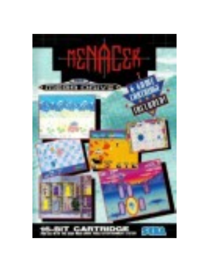 JEU MEGA DRIVE MENACER : 6-GAME CARTDRIGE