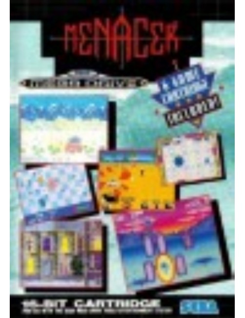 JEU MEGA DRIVE MENACER : 6-GAME CARTDRIGE