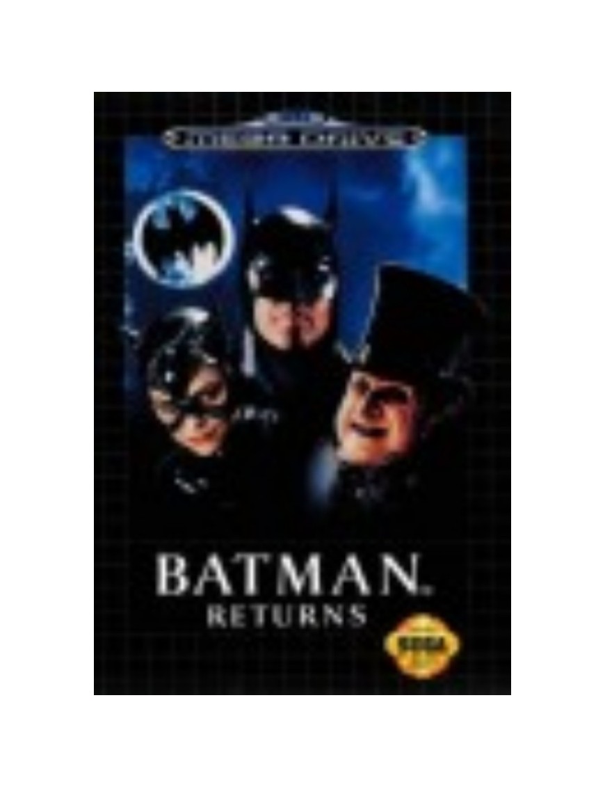 JEU MEGA DRIVE BATMAN RETURNS