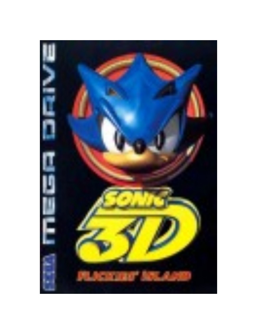 JEU MEGA DRIVE SONIC 3D