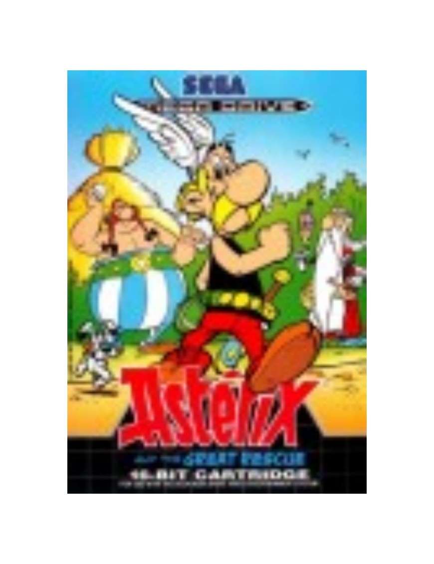 JEU MEGA DRIVE ASTERIX AND THE GREAT RESCUE