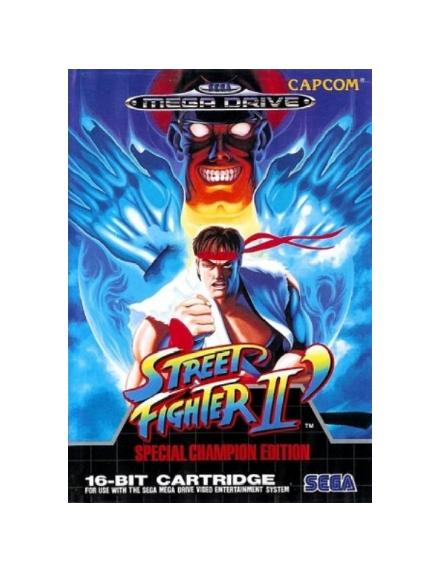 JEU MEGA DRIVE STREET FIGHTER II - SPECIAL CHAMPION EDITION