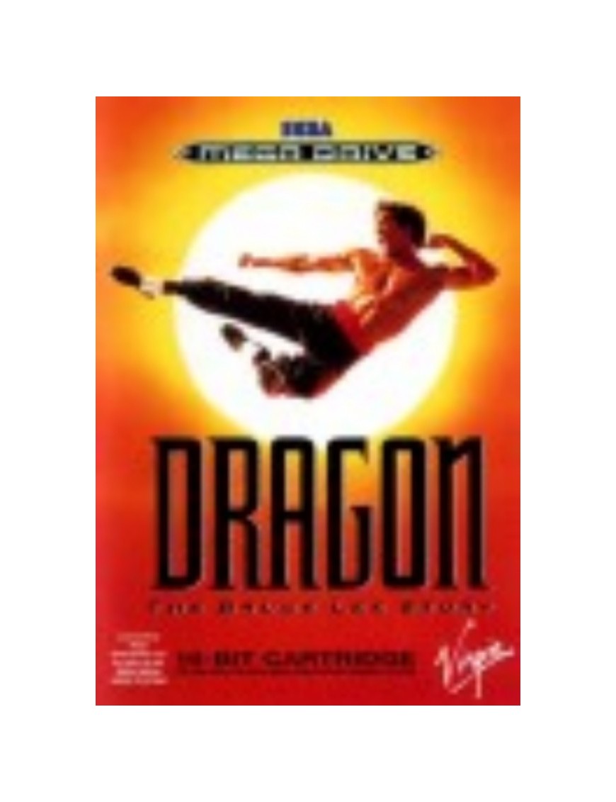 JEU MEGA DRIVE DRAGON THE BRUCE LEE STORY