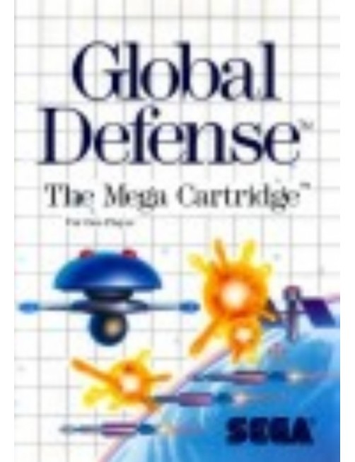 JEU MASTER SYSTEM GLOBAL DEFENSE 