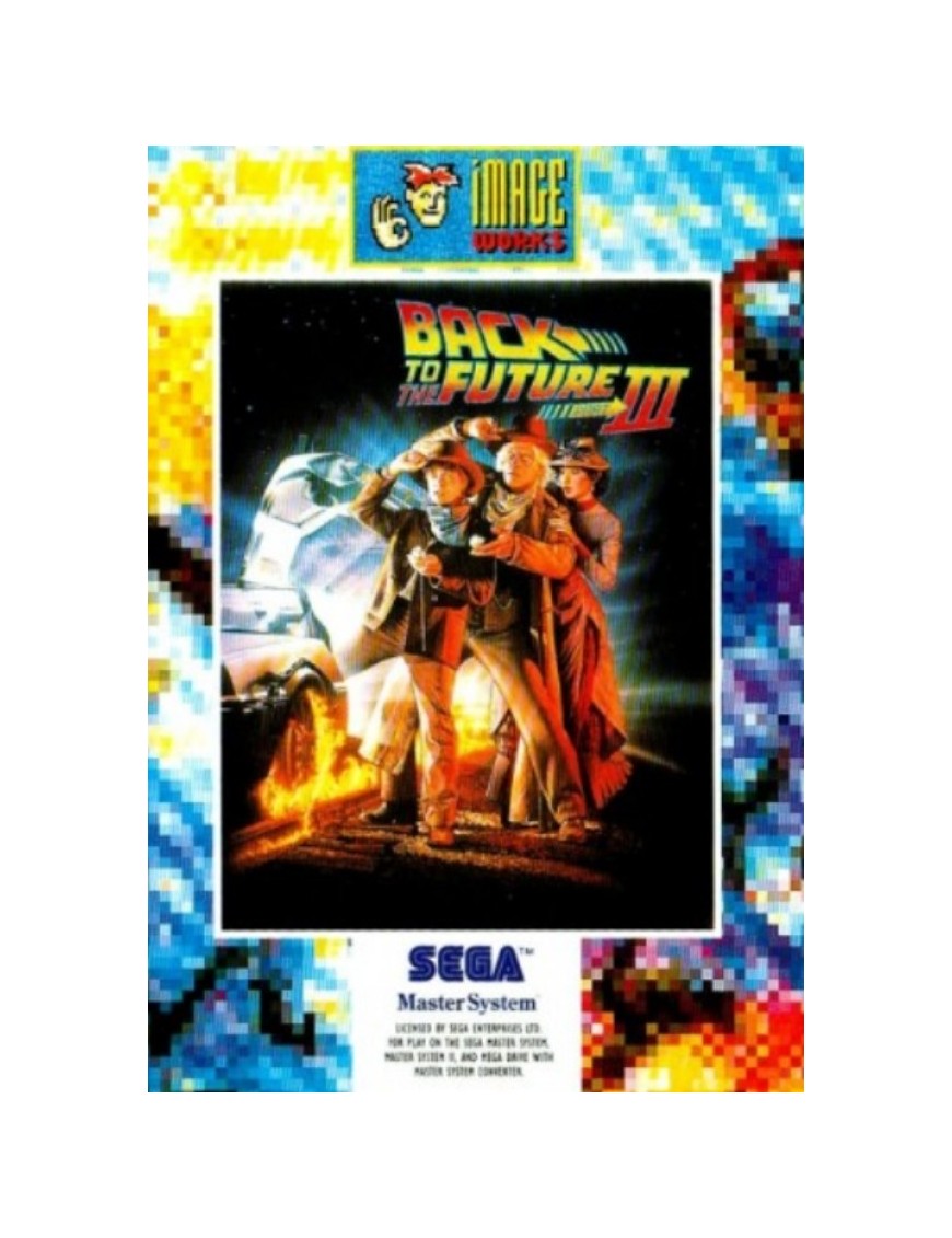 JEU MASTER SYSTEM BACK TO THE FUTURE III