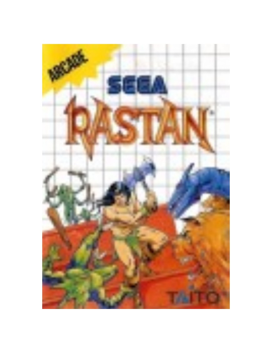 JEU MASTER SYSTEM RASTAN