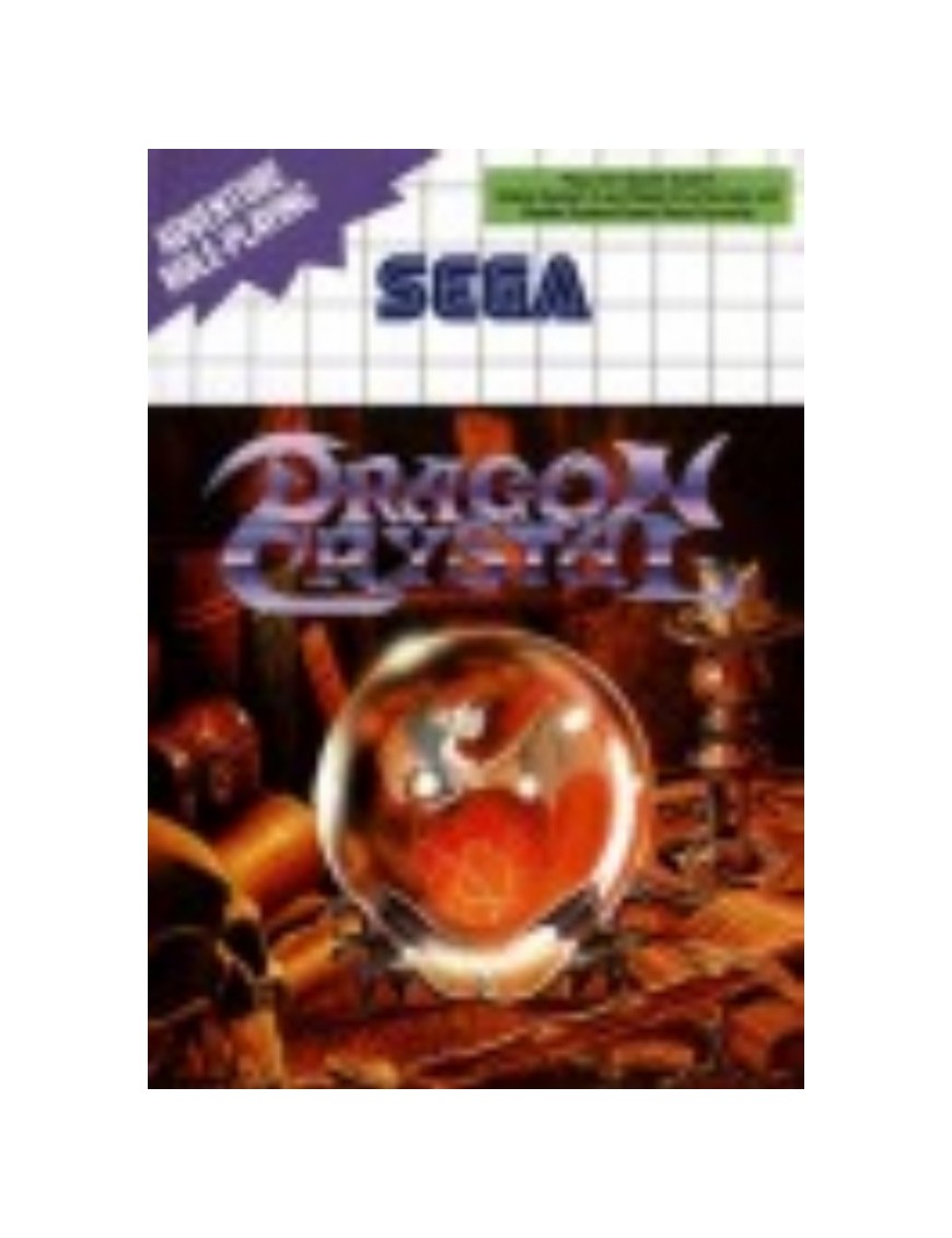JEU MASTER SYSTEM DRAGON CRYSTAL