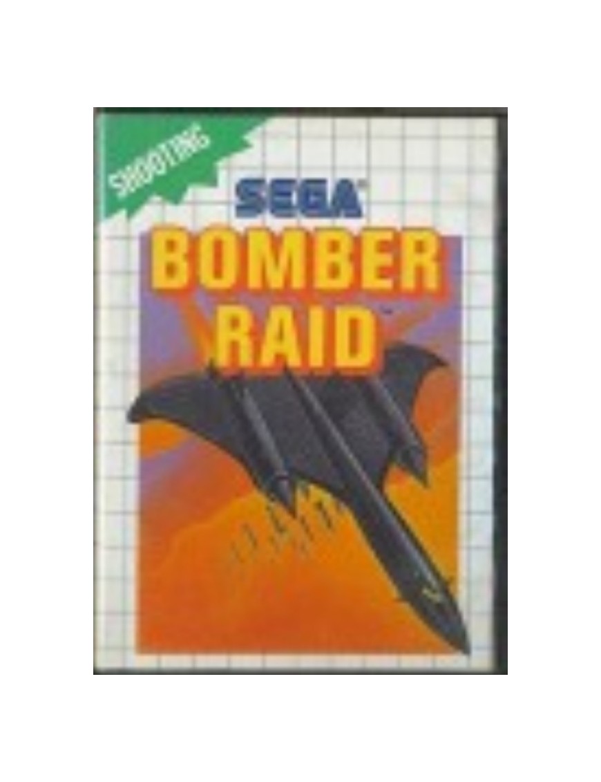 JEU MASTER SYSTEM BOMBER RAID 