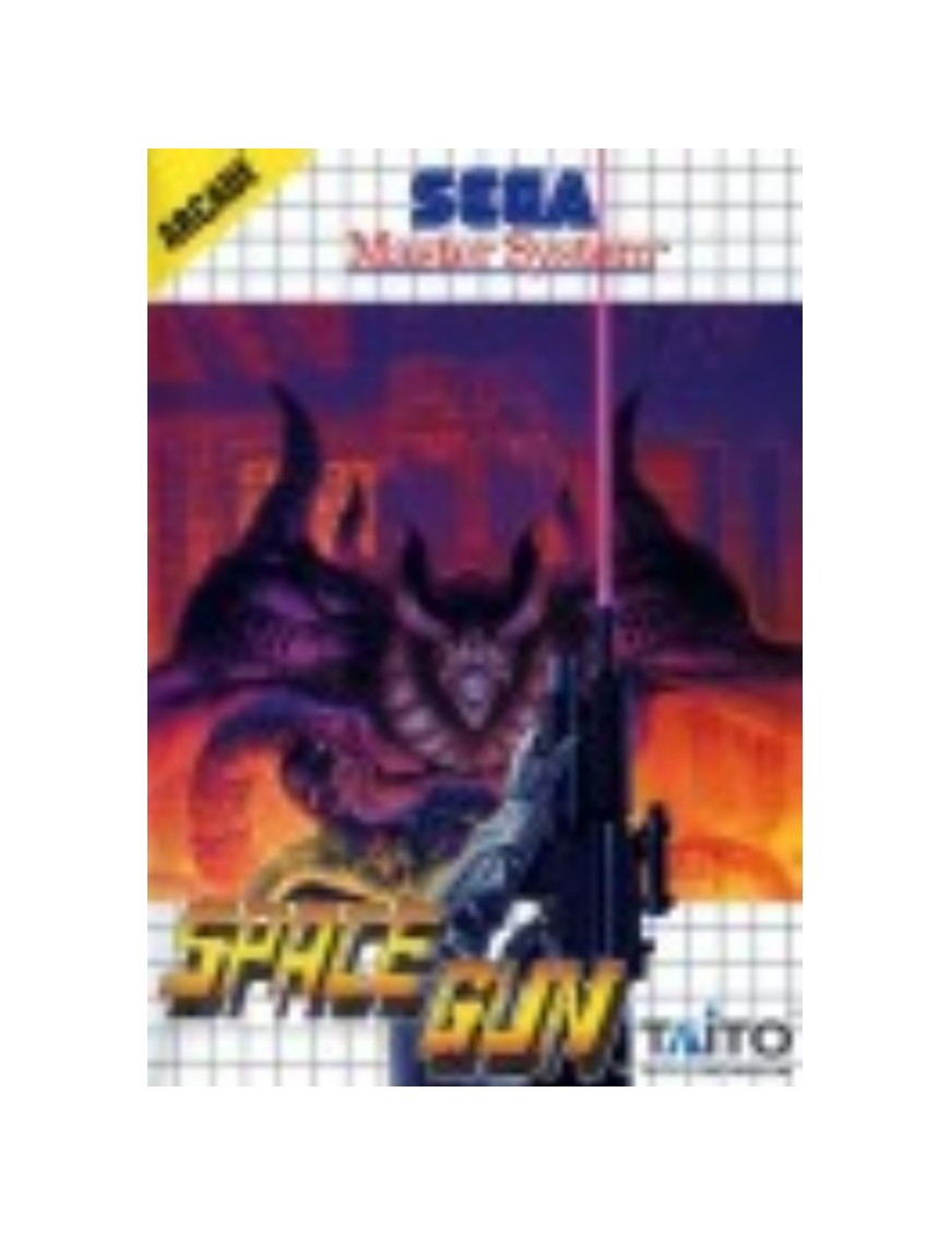 JEU MASTER SYSTEM SPACE GUN
